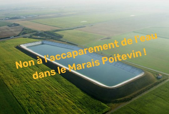 Méga-bassines agricoles : les travaux ont commencé à Mauzé-sur-le-Mignon en toute illégalité ; ne revivons pas le drame de Sivens !