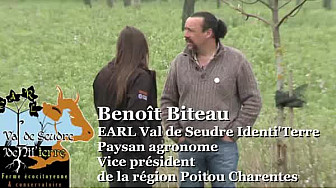 Agroforesterie et cultures associées - Benoit Biteau - Paysan agronome et Vice président du Conseil Régional de Poitou Chanrente répond à nos questions