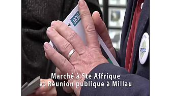 Réunion publique Millau EELV Sud Aveyron Dubois Bové Biteau